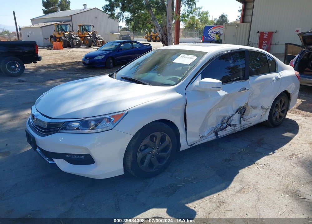 2016 HONDA ACCORD EX VIN: 1HGCR2F70GA240433