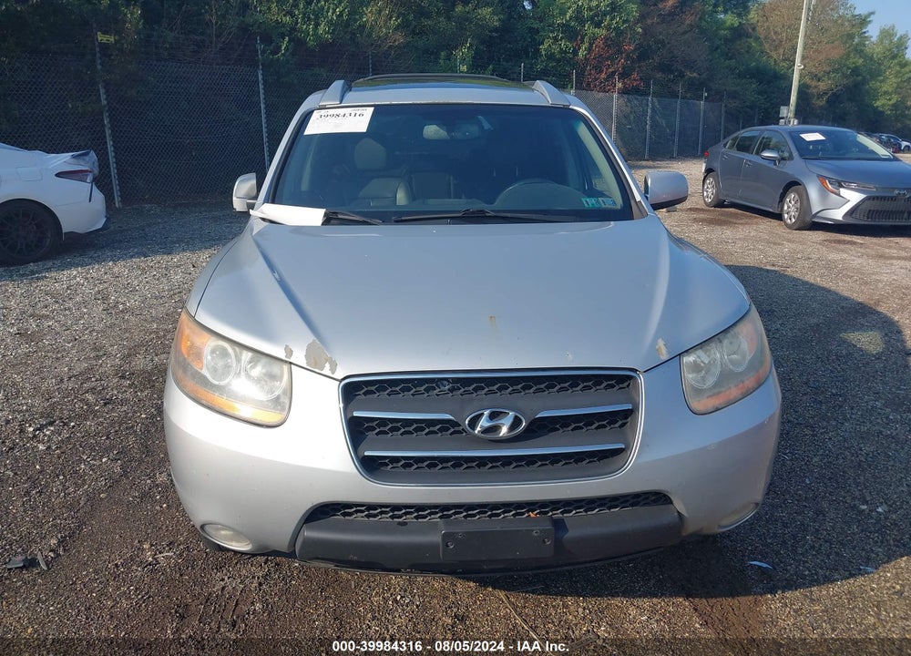 2009 HYUNDAI SANTA FE LIMITED VIN: 5NMSH73E09H311961