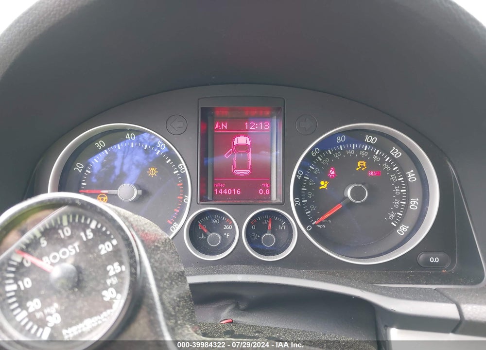 2009 VOLKSWAGEN GTI 2-DOOR VIN: WVWED71K29W131802