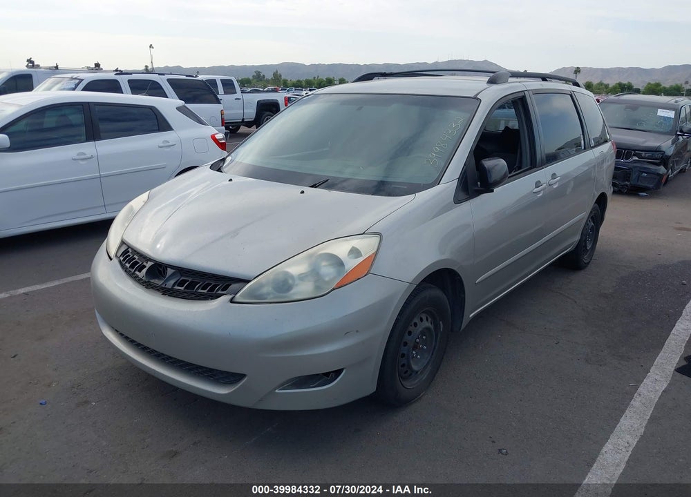 2007 TOYOTA SIENNA CE VIN: 5TDZK23C17S083965