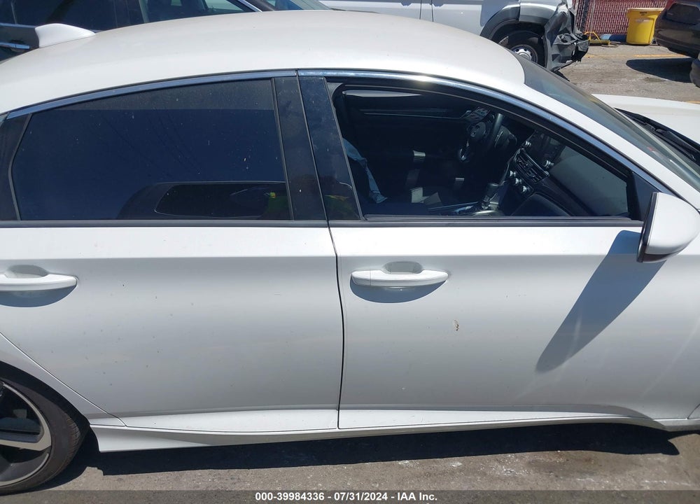 2019 HONDA ACCORD SPORT VIN: 1HGCV1F31KA107546