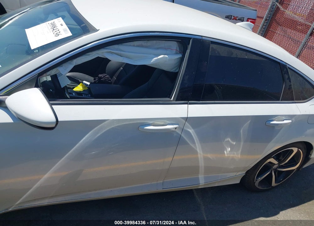 2019 HONDA ACCORD SPORT VIN: 1HGCV1F31KA107546