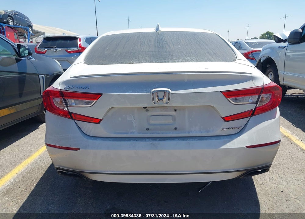 2019 HONDA ACCORD SPORT VIN: 1HGCV1F31KA107546