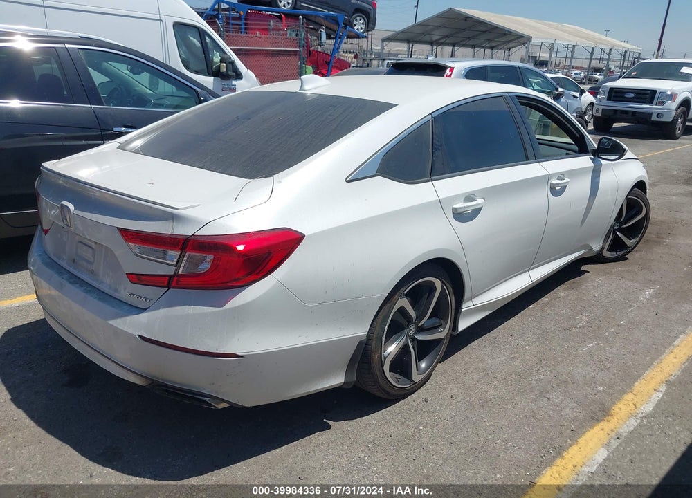 2019 HONDA ACCORD SPORT VIN: 1HGCV1F31KA107546