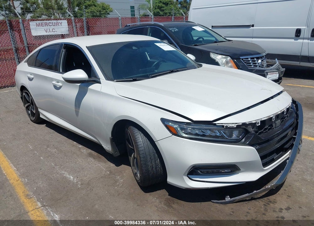 2019 HONDA ACCORD SPORT VIN: 1HGCV1F31KA107546