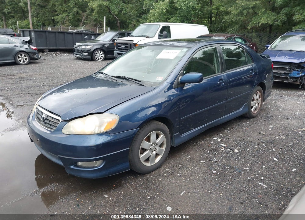 2006 TOYOTA COROLLA S VIN: 2T1BR32E36C589097
