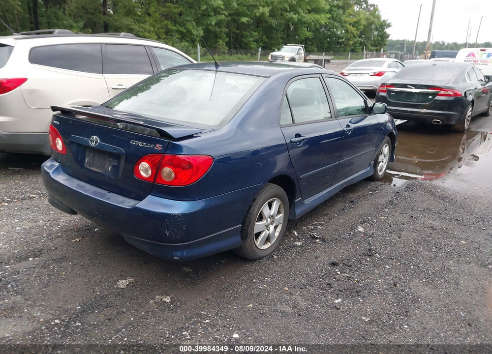 2006 TOYOTA COROLLA S VIN: 2T1BR32E36C589097