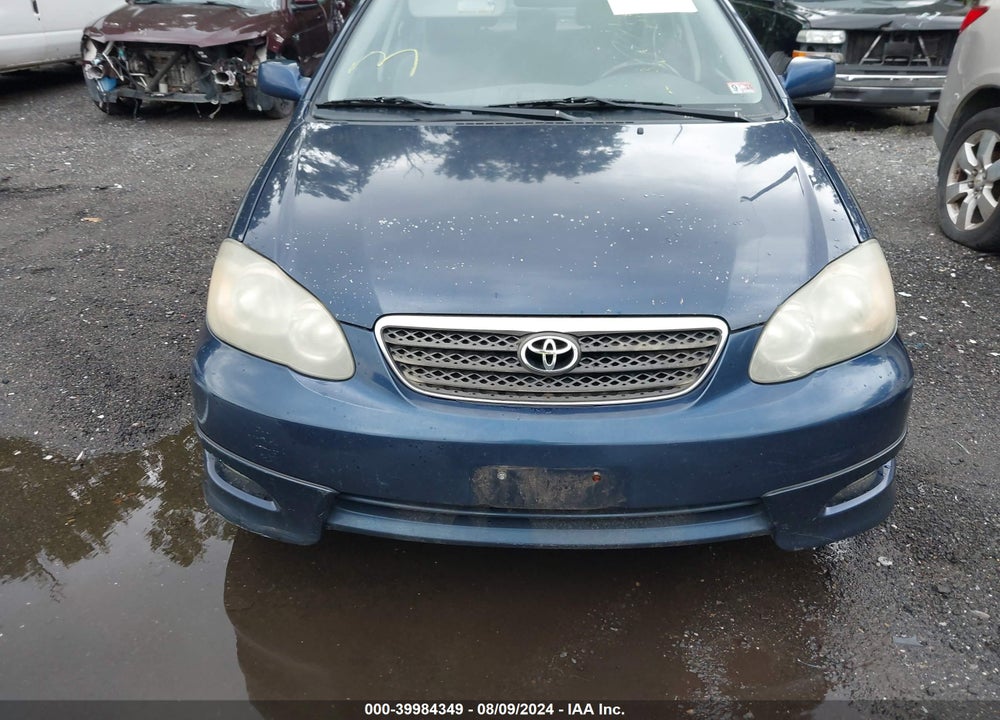 2006 TOYOTA COROLLA S VIN: 2T1BR32E36C589097
