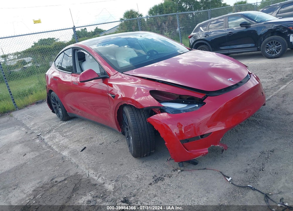 2023 TESLA MODEL Y AWD/PERFORMANCE DUAL MOTOR ALL-WHEEL DRIVE VIN: 7SAYGDEF7PF700860
