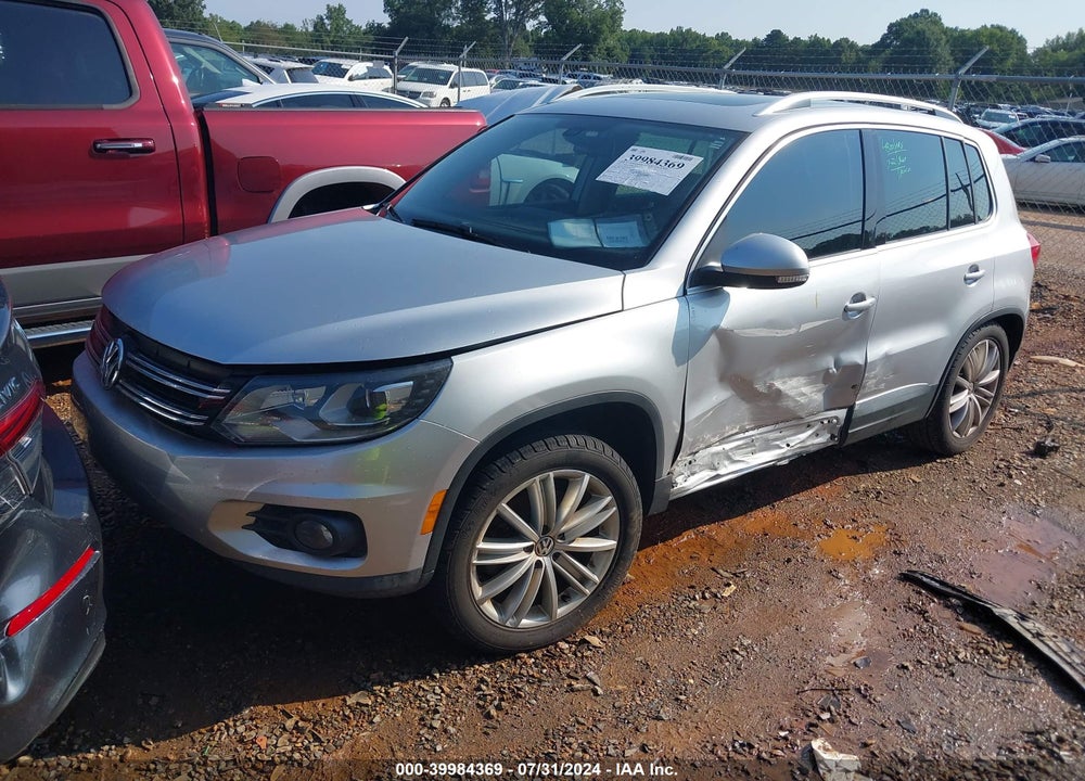 2016 VOLKSWAGEN TIGUAN SE VIN: WVGAV7AX5GW575742