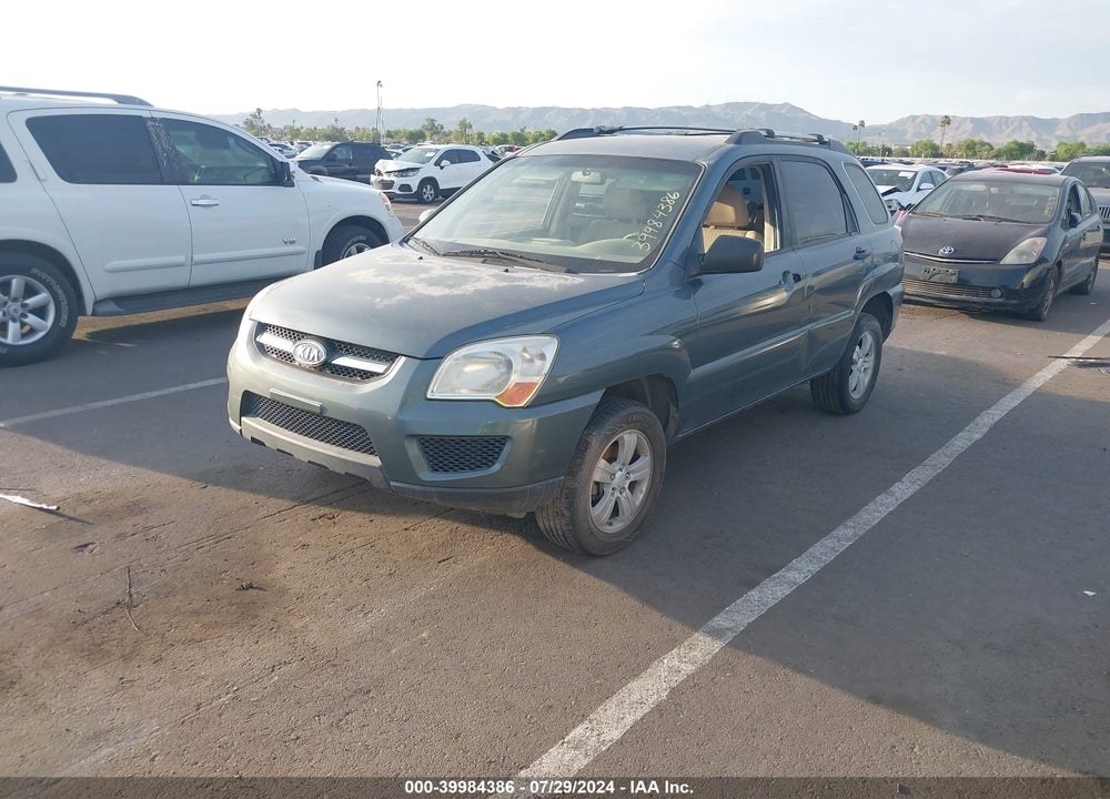 2010 KIA SPORTAGE LX VIN: KNDKG3A45A7668795