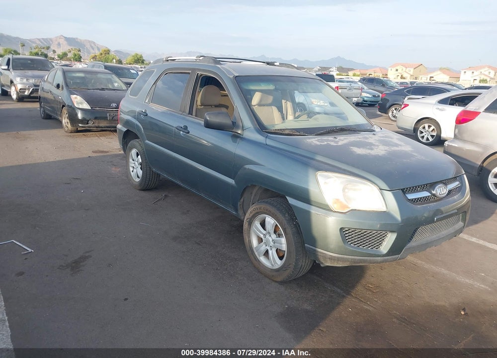 2010 KIA SPORTAGE LX VIN: KNDKG3A45A7668795