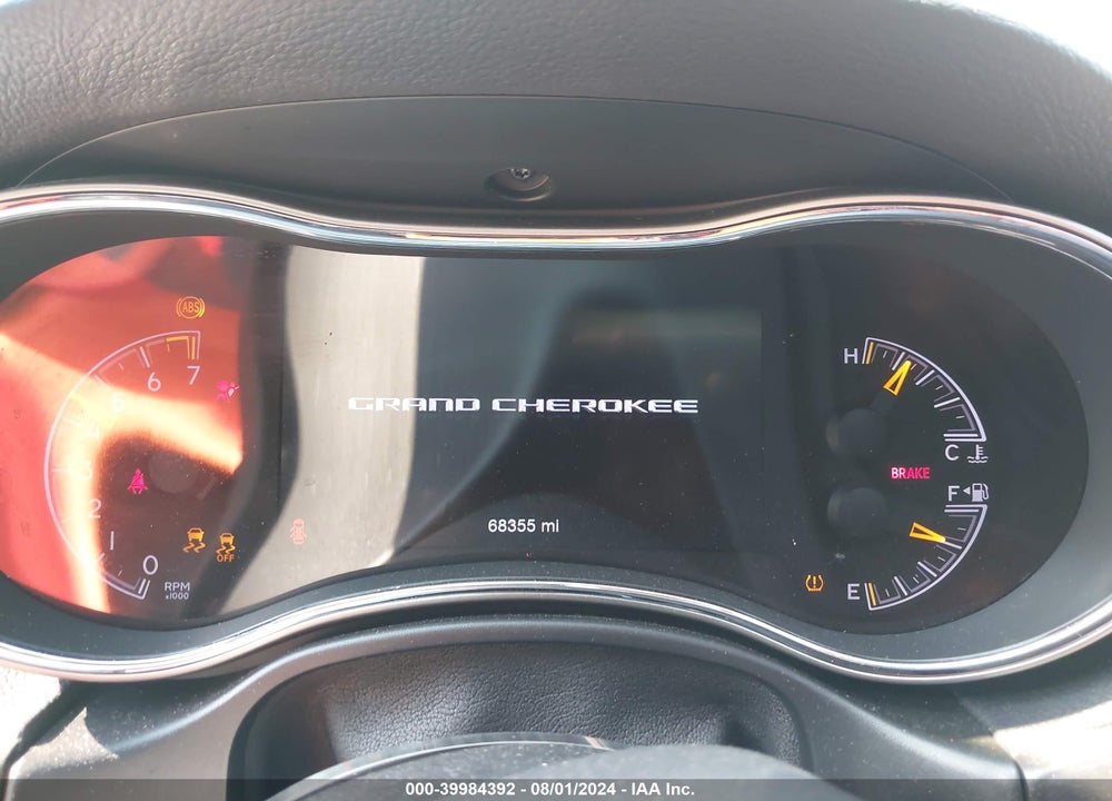 2018 JEEP GRAND CHEROKEE VIN: 1C4RJFAGXJC423803