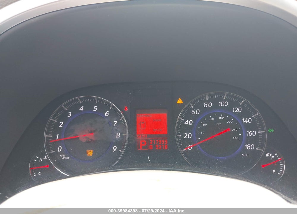 2010 INFINITI FX35 VIN: JN8AS1MW6AM856680