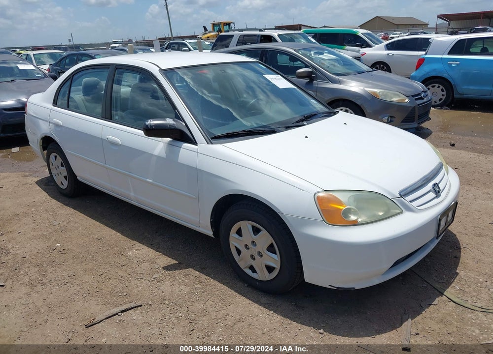 2003 HONDA CIVIC LX VIN: 2HGES16573H623447