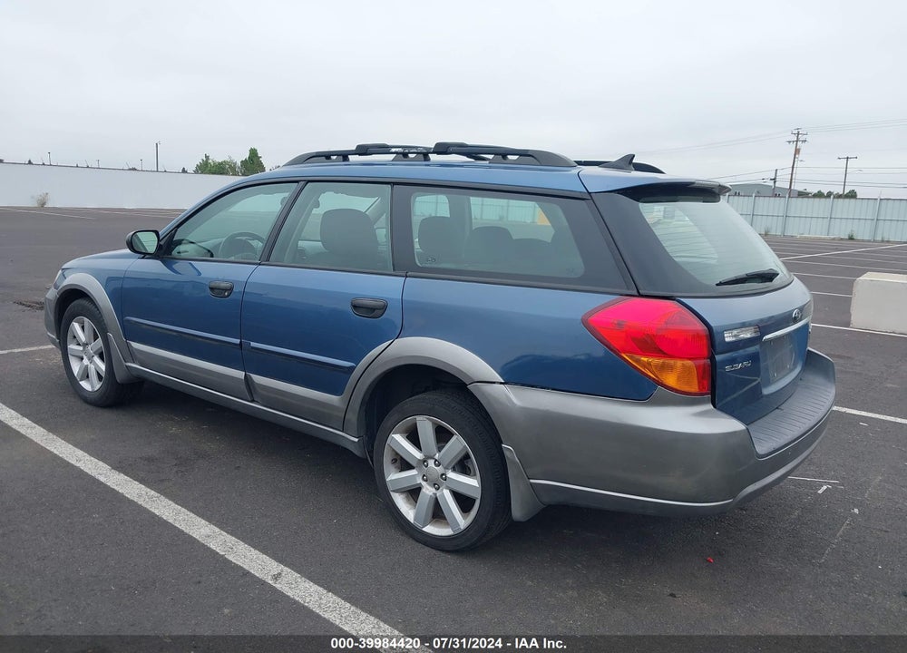 2009 SUBARU OUTBACK 2.5I VIN: 4S4BP61C997344359