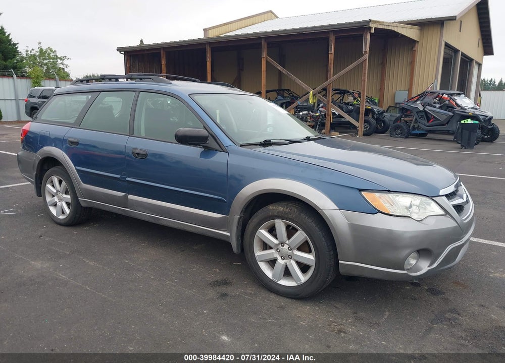 2009 SUBARU OUTBACK 2.5I VIN: 4S4BP61C997344359
