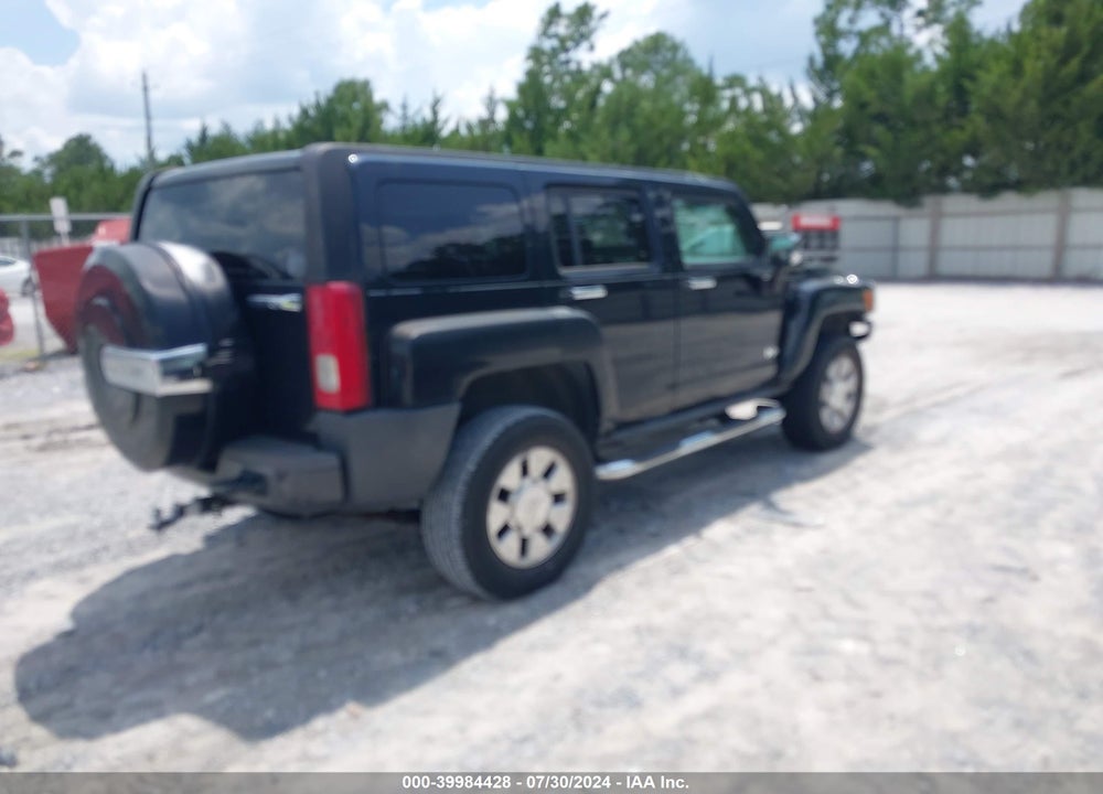 2007 HUMMER H3 SUV VIN: 5GTDN13E178170937