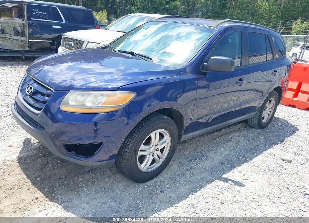 2010 HYUNDAI SANTA FE GLS VIN: 5NMSG3AB3AH397033