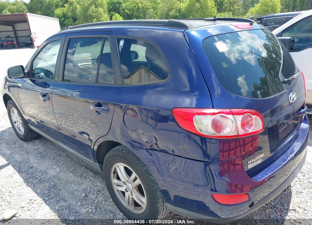 2010 HYUNDAI SANTA FE GLS VIN: 5NMSG3AB3AH397033