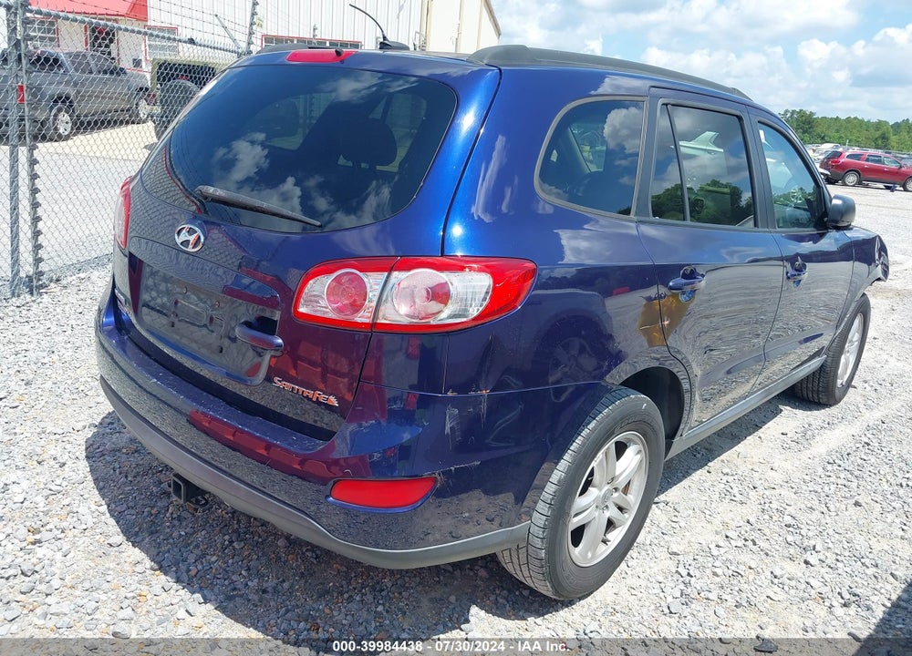 2010 HYUNDAI SANTA FE GLS VIN: 5NMSG3AB3AH397033