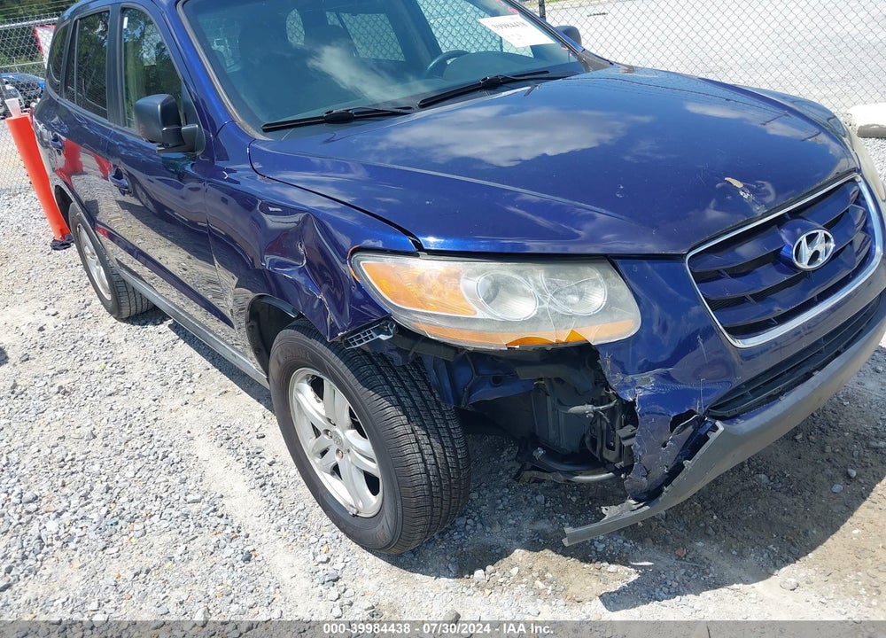 2010 HYUNDAI SANTA FE GLS VIN: 5NMSG3AB3AH397033