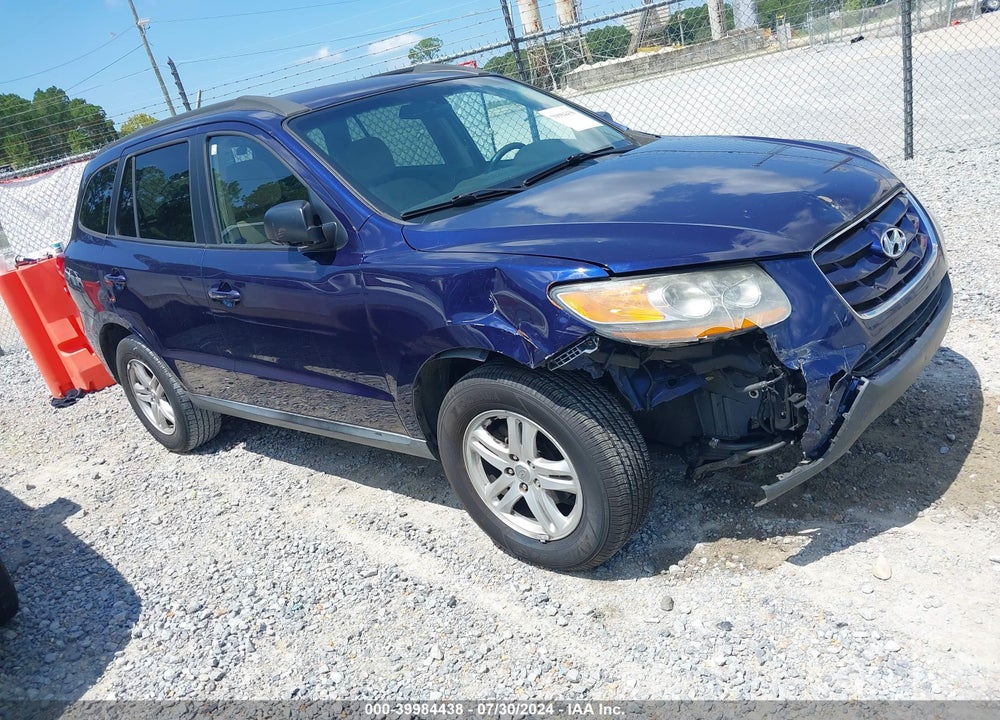 2010 HYUNDAI SANTA FE GLS VIN: 5NMSG3AB3AH397033