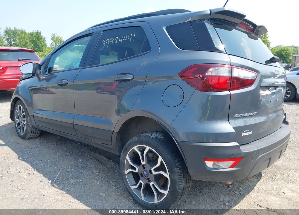 2020 FORD ECOSPORT SES VIN: MAJ6S3JL6LC333035