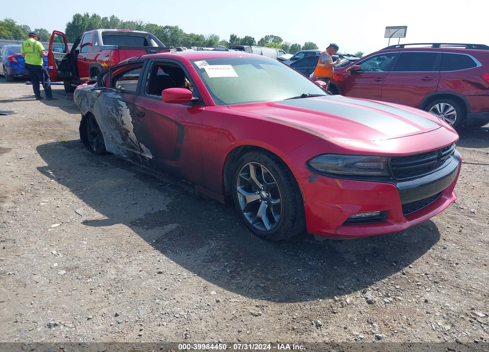 2015 DODGE CHARGER SXT VIN: 2C3CDXHG4FH916295