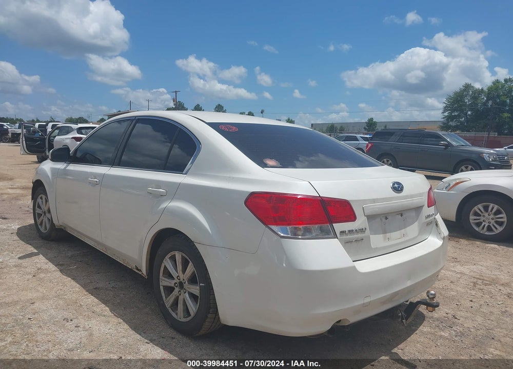 2011 SUBARU LEGACY 2.5I PREMIUM VIN: 4S3BMBC6XB3236293