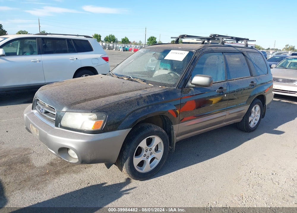 2003 SUBARU FORESTER XS VIN: JF1SG65633G722374