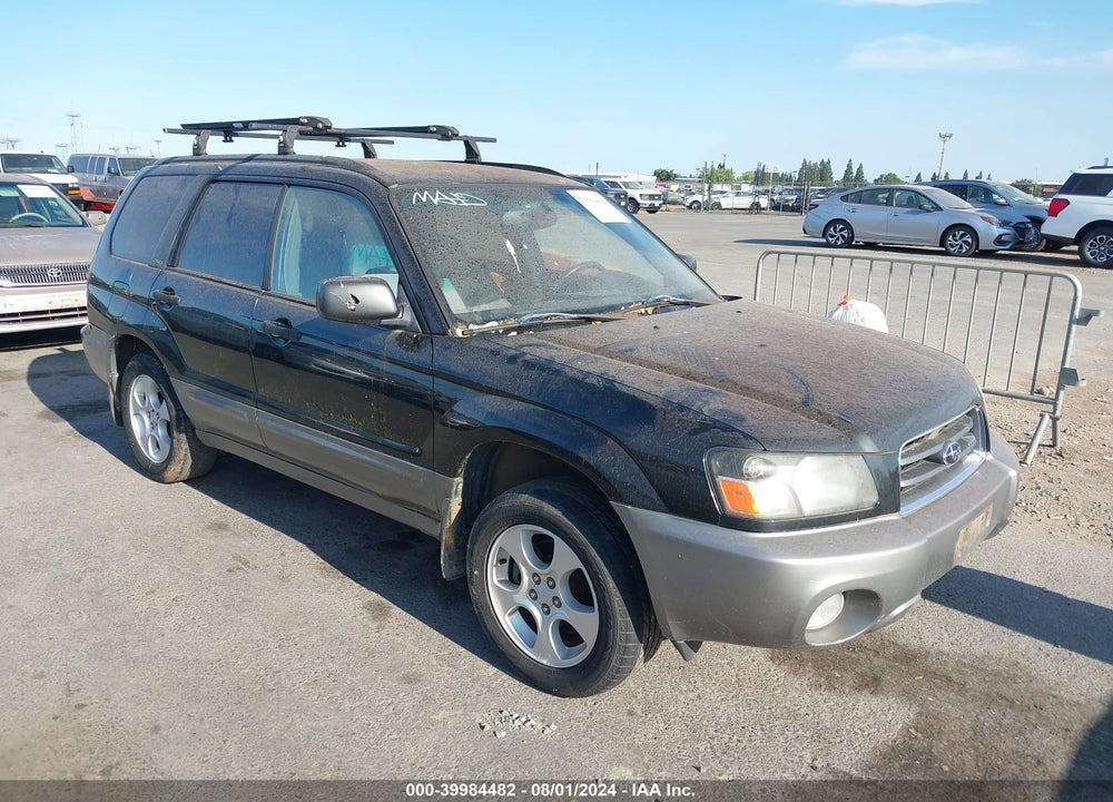 2003 SUBARU FORESTER XS VIN: JF1SG65633G722374