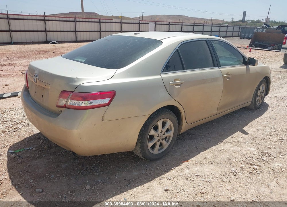 2010 TOYOTA CAMRY LE VIN: 4T4BF3EK7AR082503