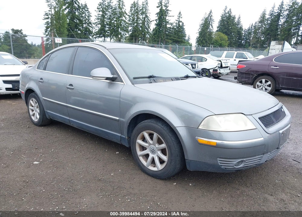 2004 VOLKSWAGEN PASSAT GLS TDI VIN: WVWPE63B14E317195