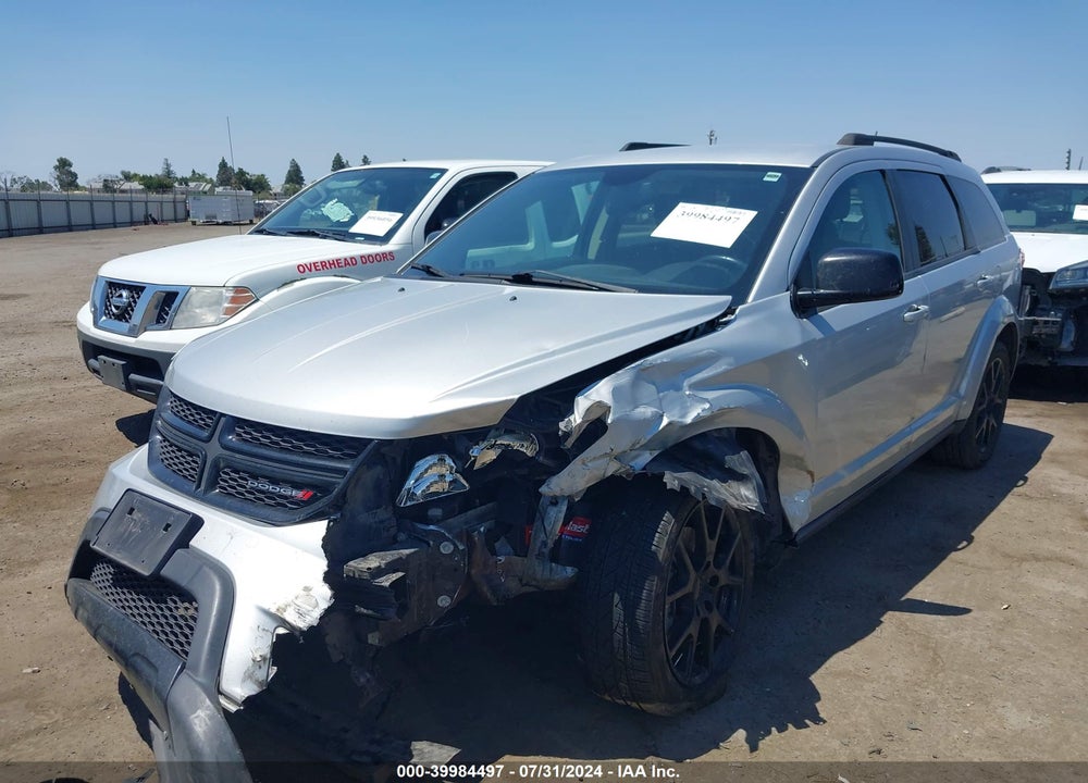 2014 DODGE JOURNEY SXT VIN: 3C4PDCBB8ET255816