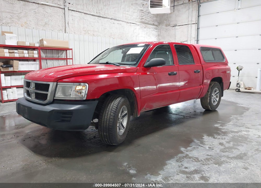 2008 DODGE DAKOTA SXT/BIGHORN/LONESTAR VIN: 1D7HW38KX8S590786