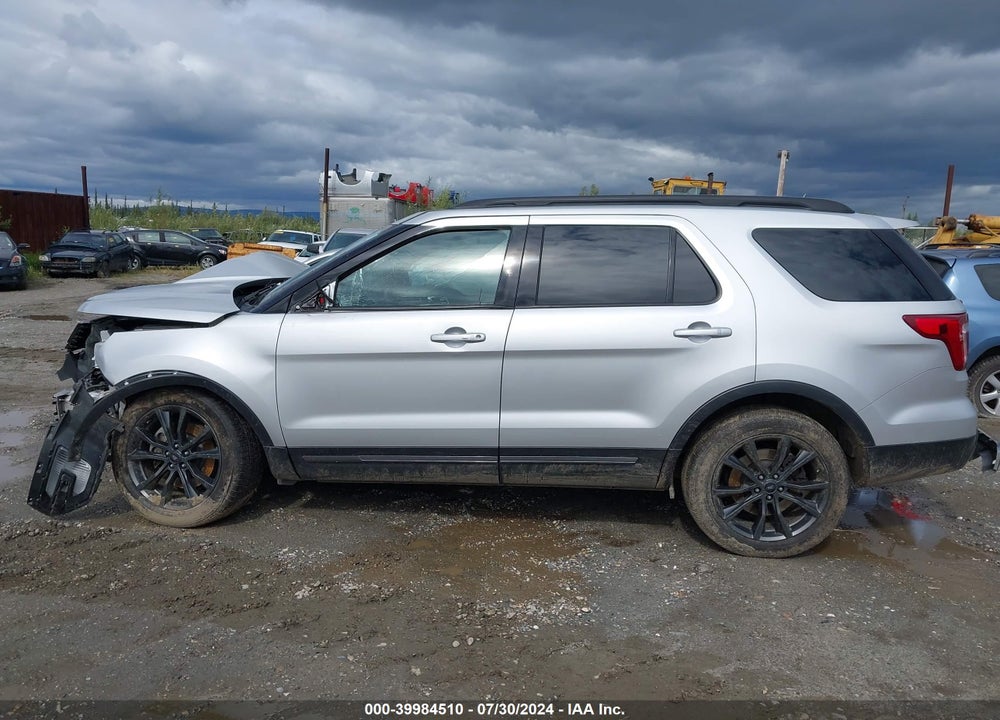 2017 FORD EXPLORER XLT VIN: 1FM5K8D89HGD43306