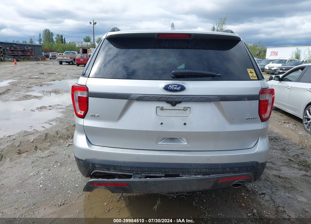 2017 FORD EXPLORER XLT VIN: 1FM5K8D89HGD43306