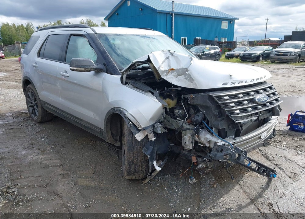 2017 FORD EXPLORER XLT VIN: 1FM5K8D89HGD43306