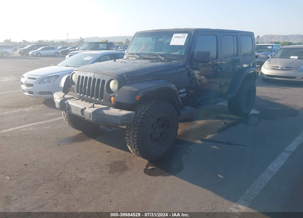 2007 JEEP WRANGLER UNLIMITED SAHARA VIN: 1J4GB59187L227652