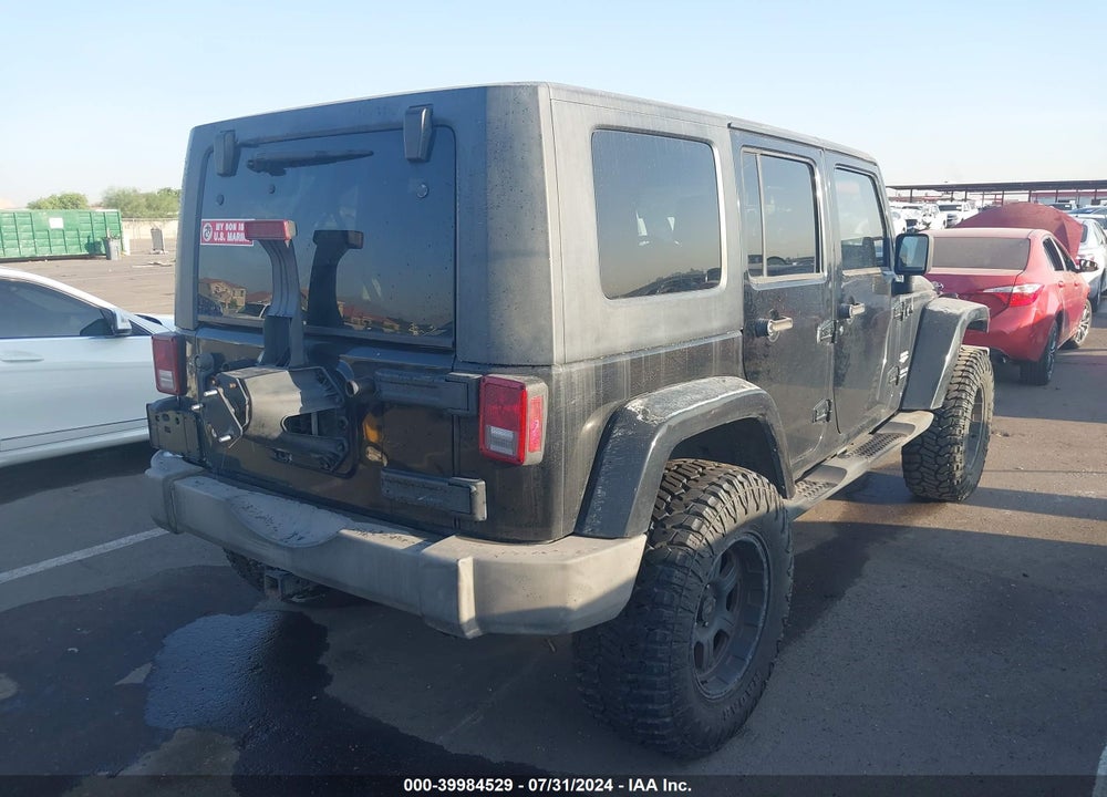 2007 JEEP WRANGLER UNLIMITED SAHARA VIN: 1J4GB59187L227652