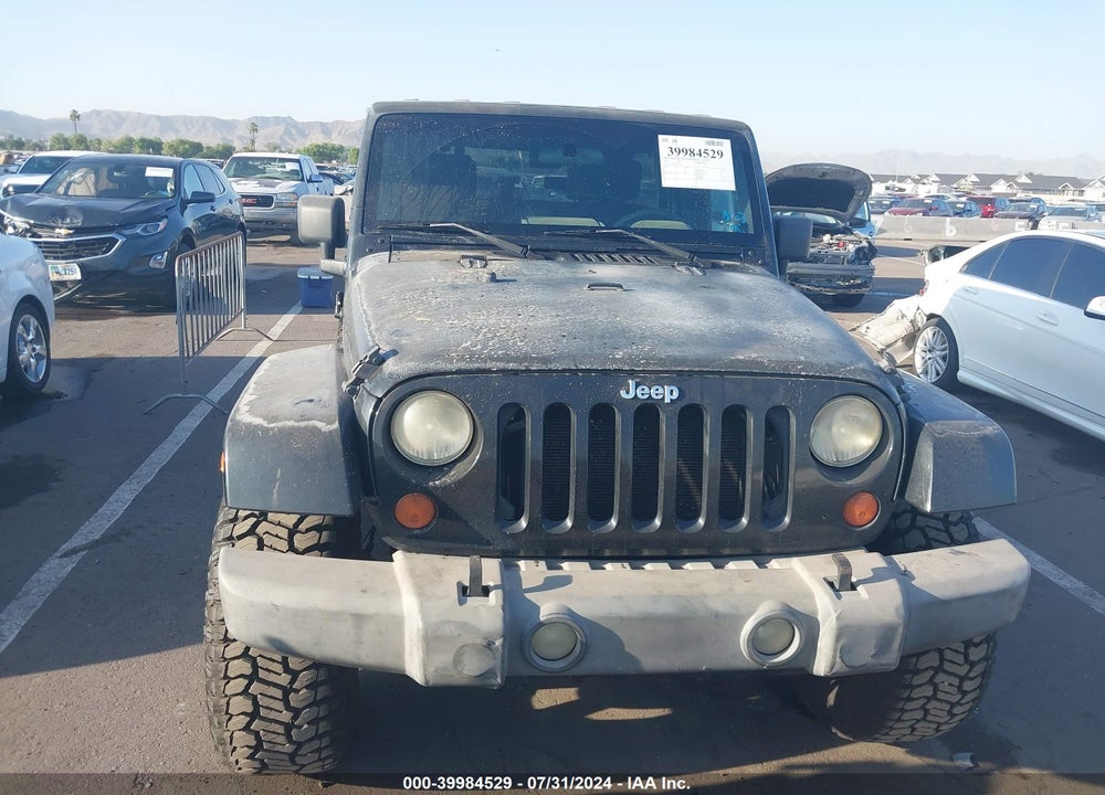 2007 JEEP WRANGLER UNLIMITED SAHARA VIN: 1J4GB59187L227652
