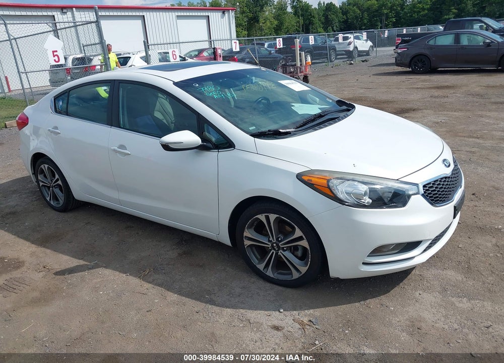 2016 KIA FORTE EX VIN: KNAFZ4A81G5551303