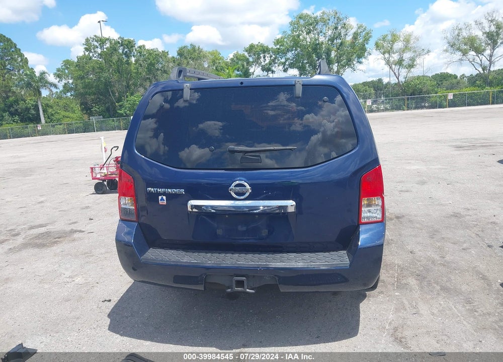 2008 NISSAN PATHFINDER S VIN: 5N1AR18U88C647517