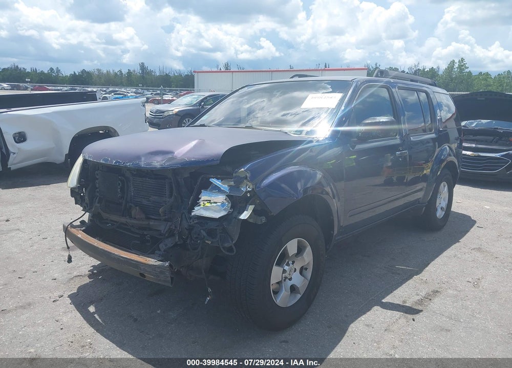2008 NISSAN PATHFINDER S VIN: 5N1AR18U88C647517