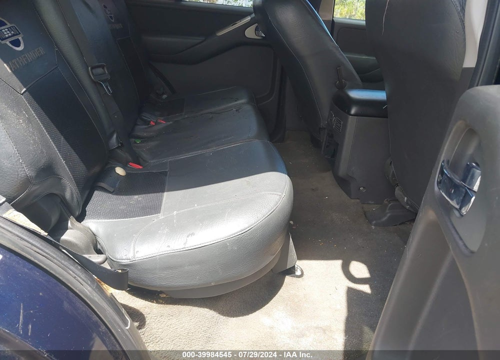2008 NISSAN PATHFINDER S VIN: 5N1AR18U88C647517