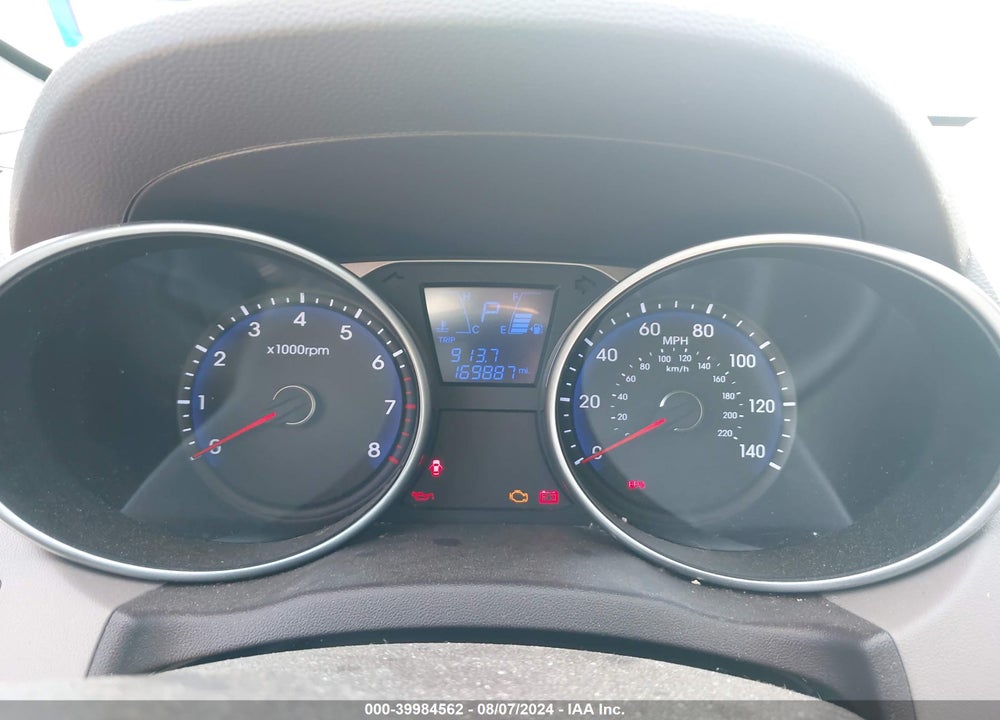 2011 HYUNDAI TUCSON GLS VIN: KM8JU3AC6BU155615