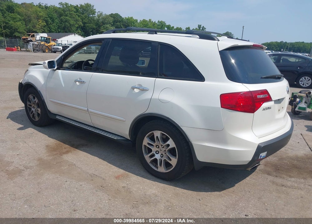 2008 ACURA MDX VIN: 2HNYD28298H525990