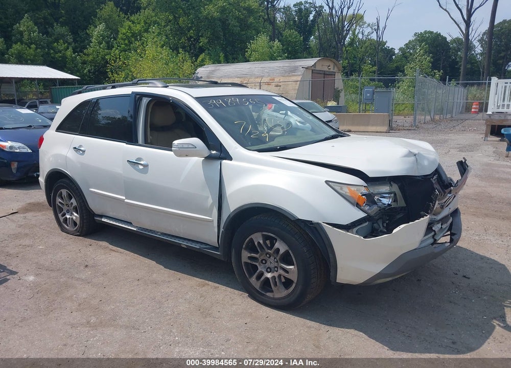 2008 ACURA MDX VIN: 2HNYD28298H525990