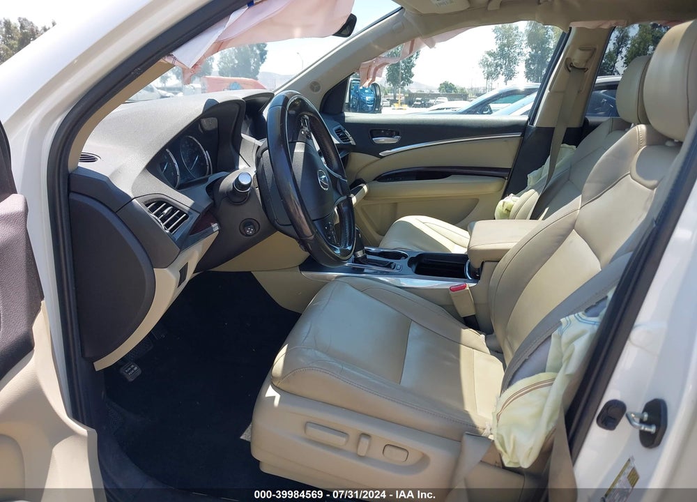 2014 ACURA MDX VIN: 5FRYD3H20EB009982